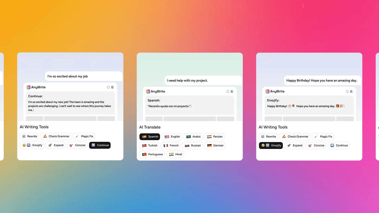 Tingkatkan Keupayaan Menulis Anda dengan AnyWrite: Alat Penulisan Berkuasa AI image
