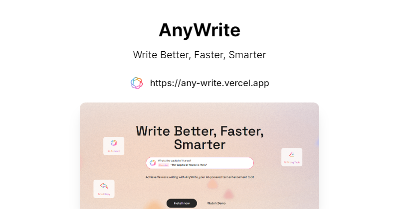 AnyWrite - AI Keyboard screenshot